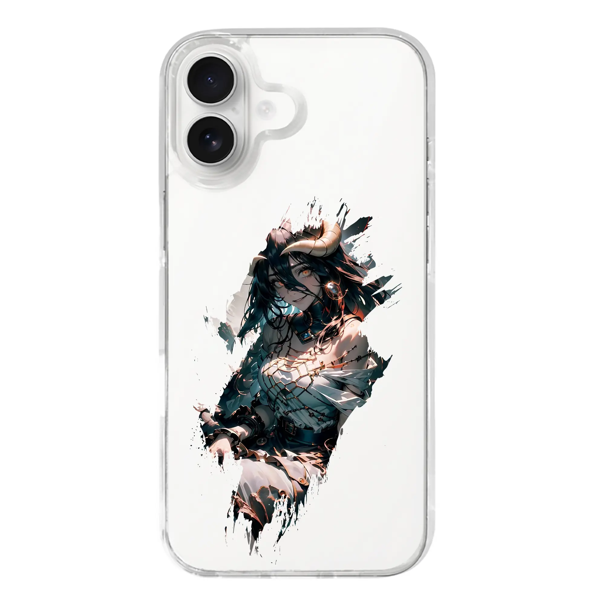 オーバーロード グッズ アルベド - iPhone 17シリーズ 透明スマホケース – 薄型・耐衝撃・精密フィット保護カバー